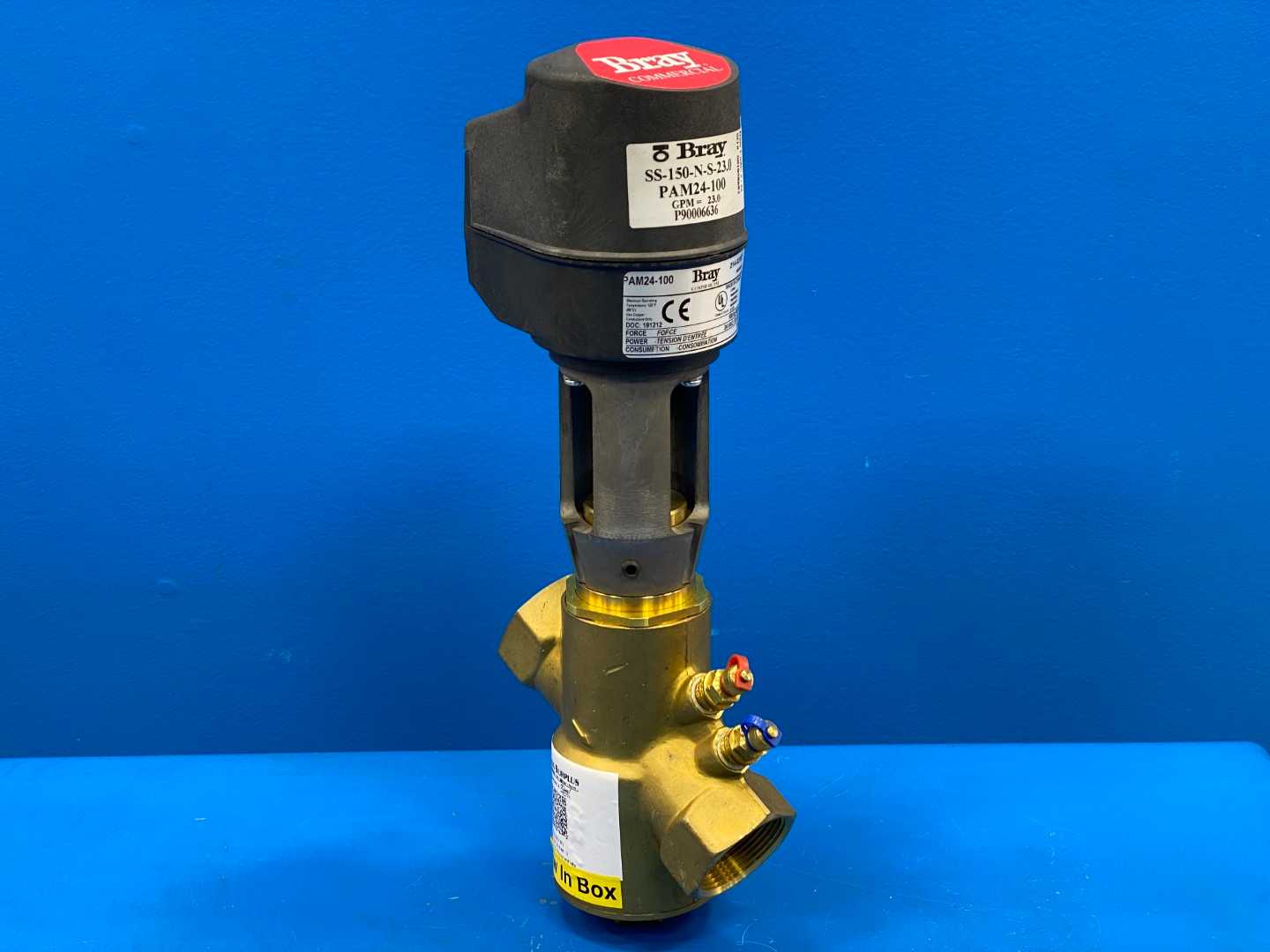 Bray Pressure Independent Control Valve, SS-150-N-S-23.0, Pam24-100