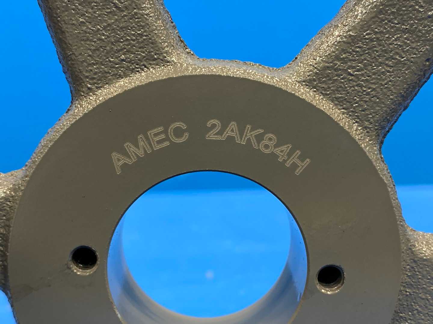 Amec 2AK84H, V Belt, 2 Groove Double Groove Pulley