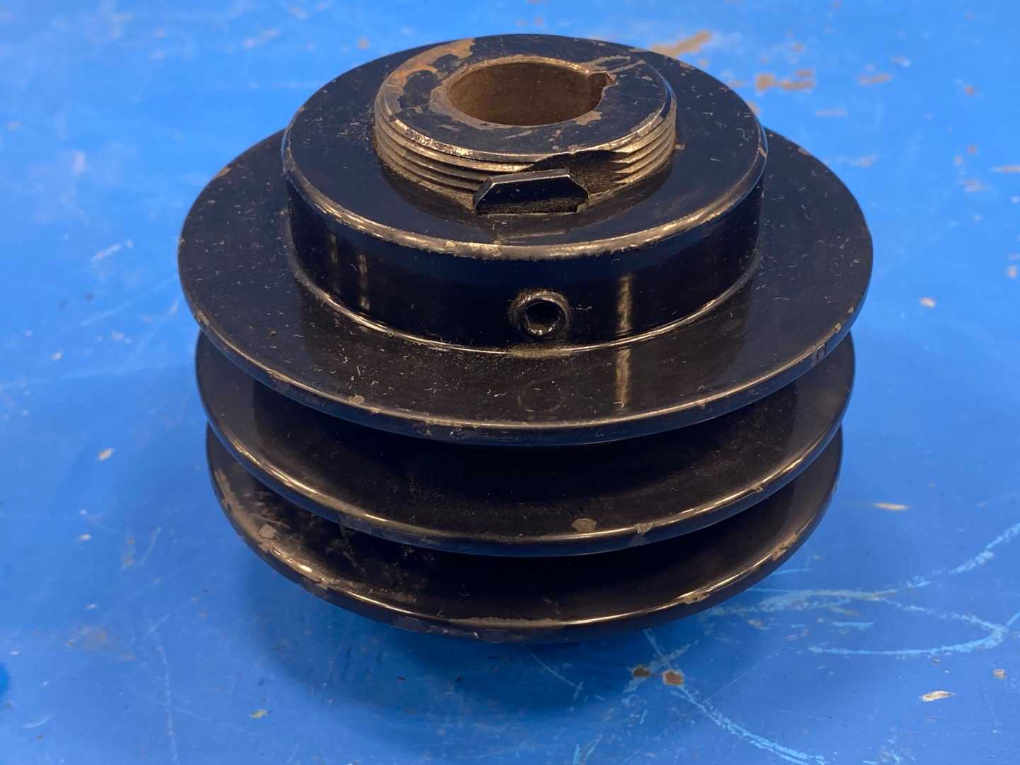 V Pulley, 2 Groove 1"-3/4"x 4"-1/4"