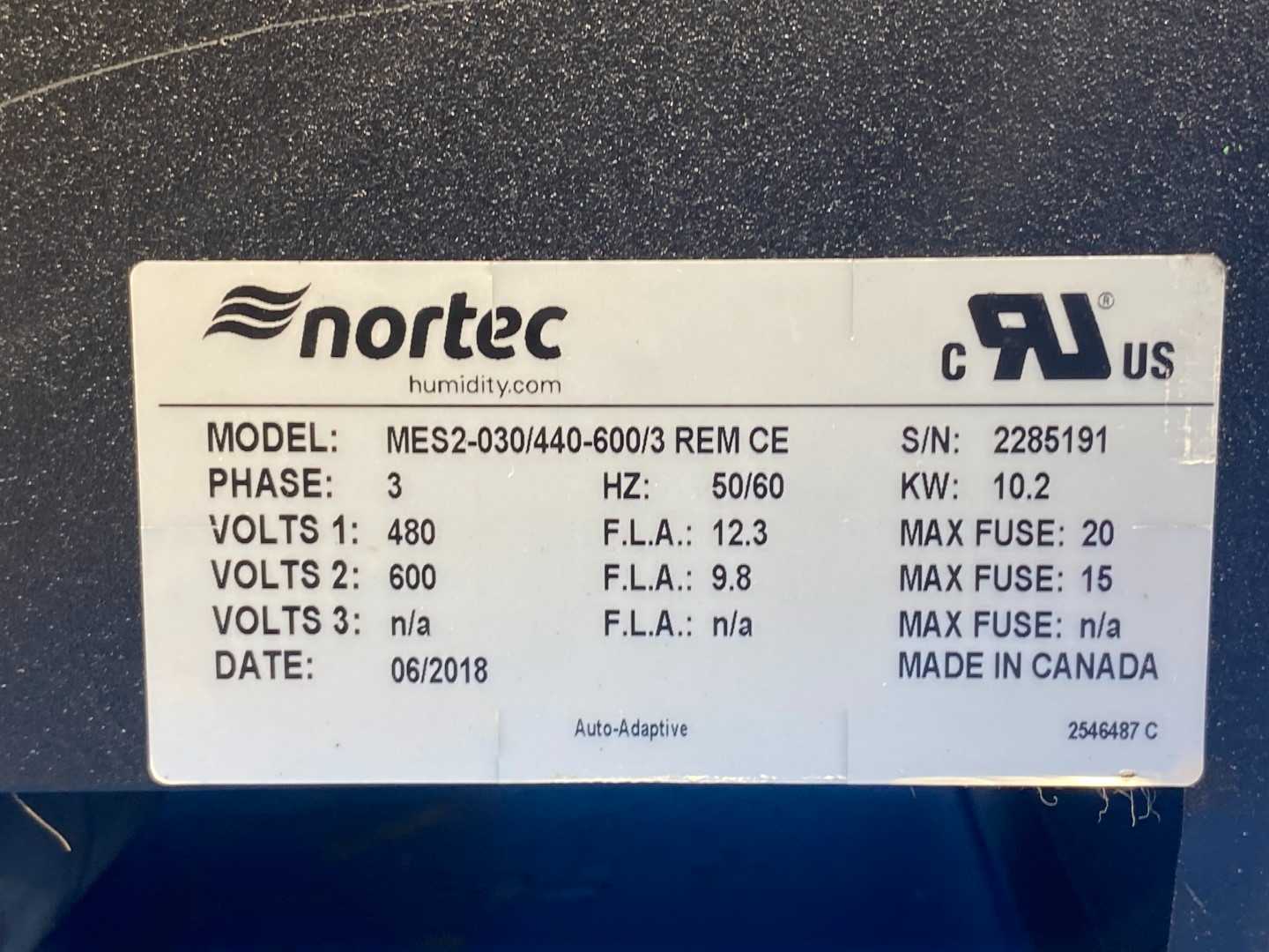 Nortec Condair (SEMI BUILT), MESS2-030/440-600/3 REM CE 