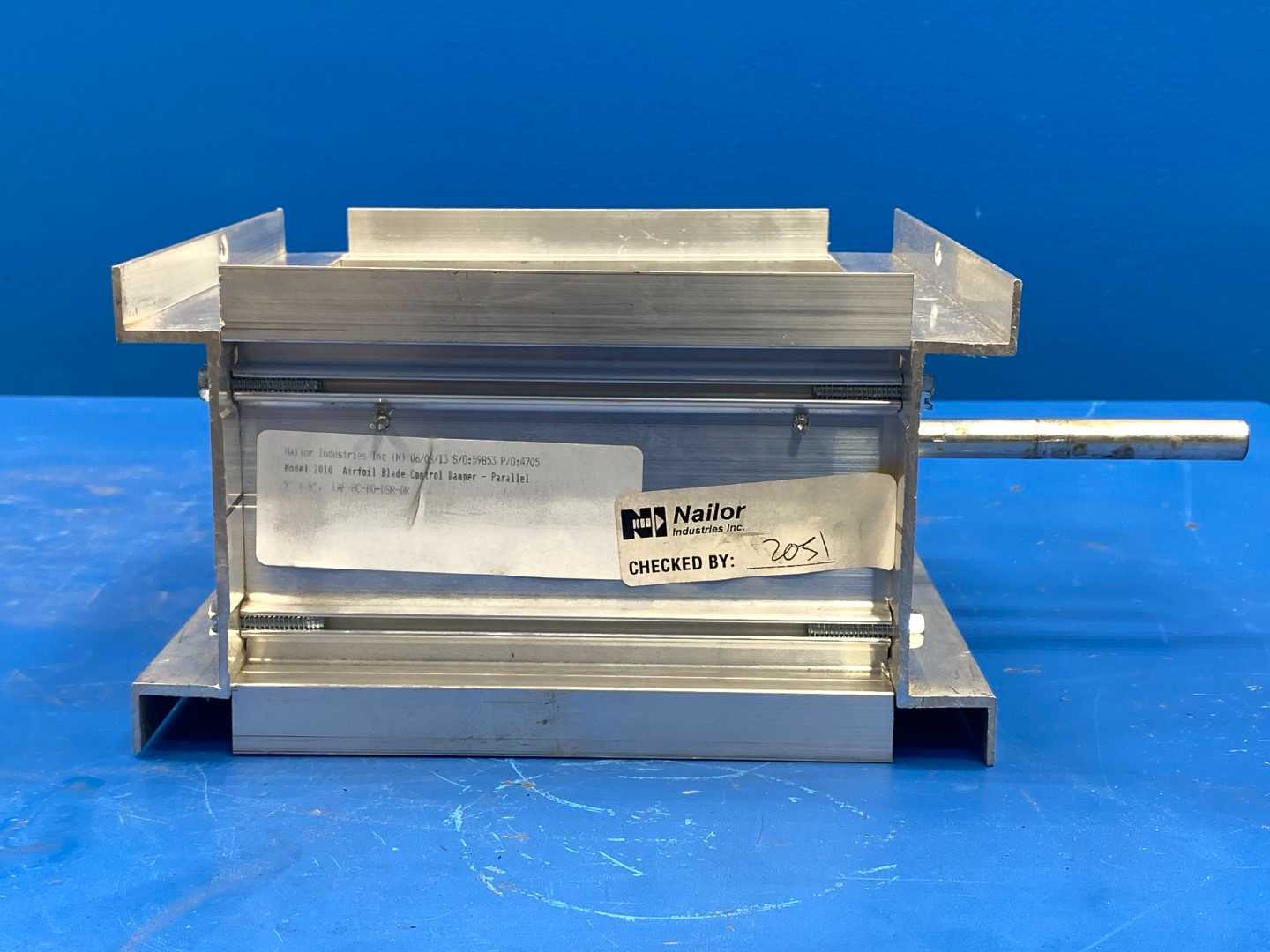 Nailor Industries 2010 Airfoil Blade Control Damper