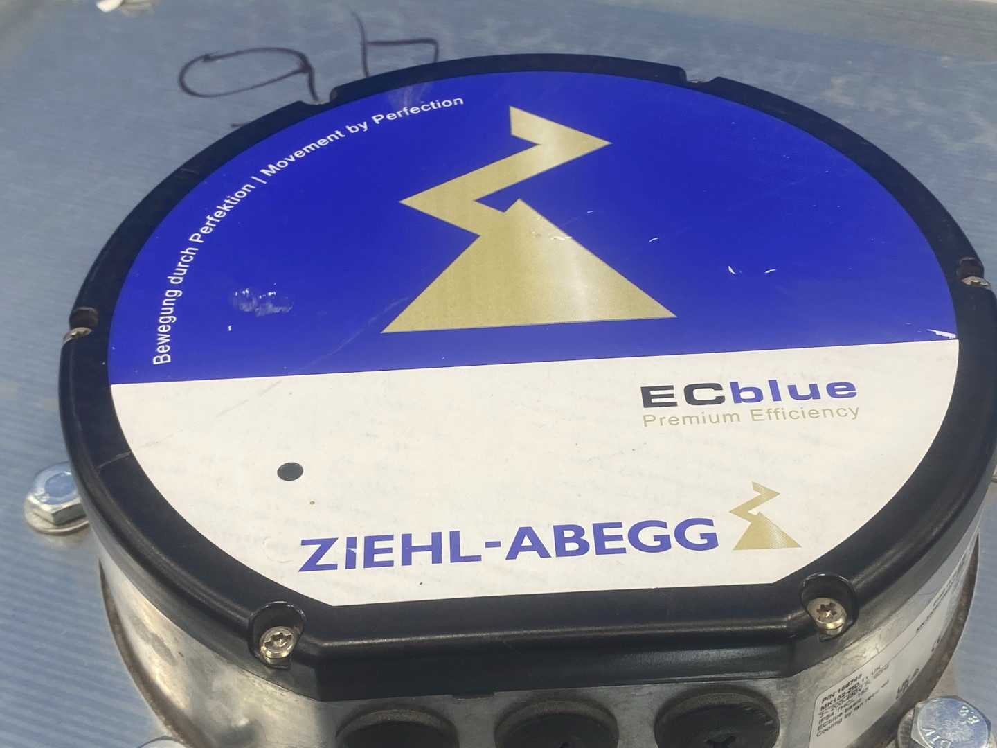 ZIEHL-ABEGG EC Blue Fan, GR50C-ZID.GG.1R