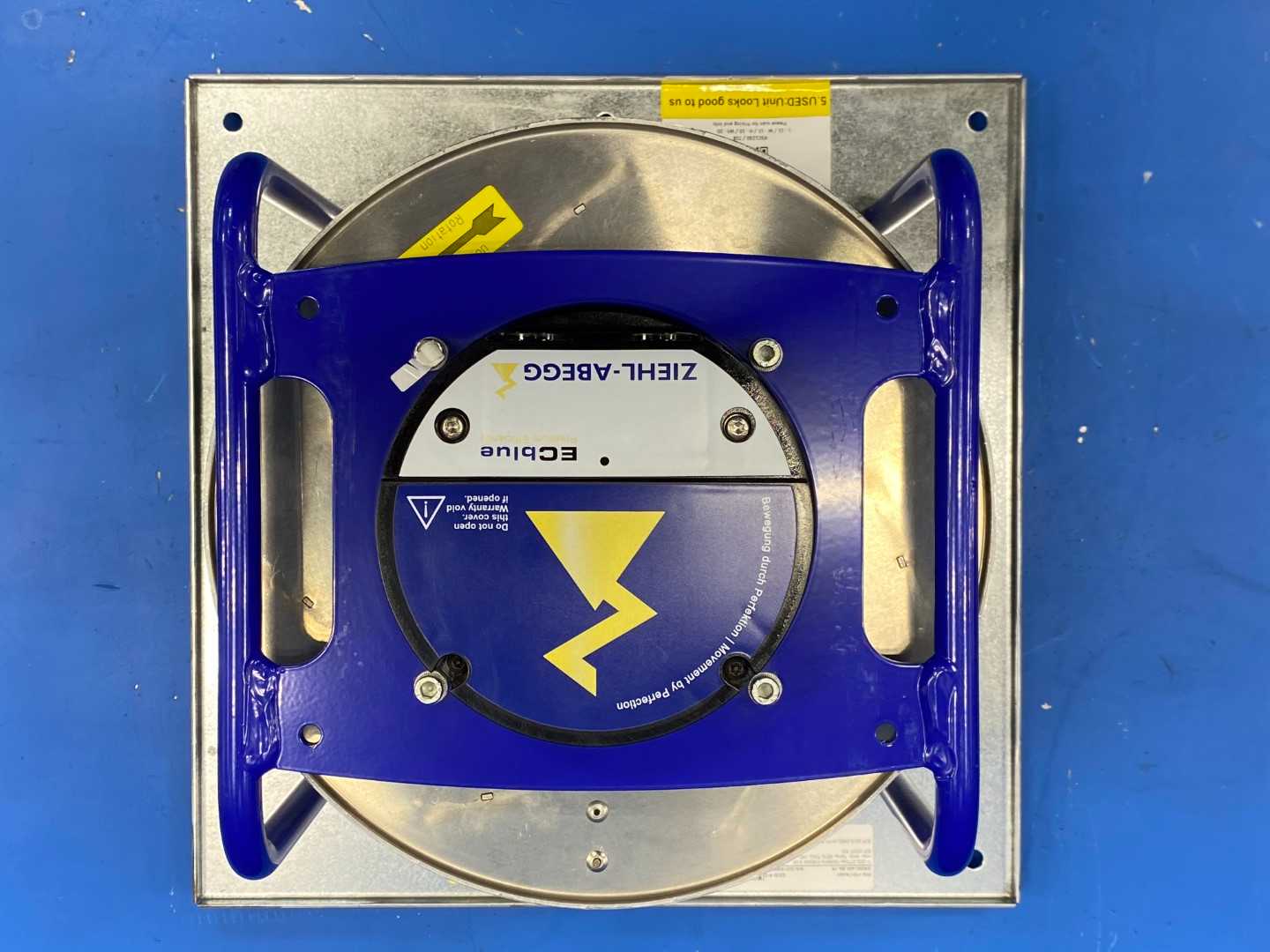 Ziehl-Abegg ECblue GR25C-61K.BA.1R, Axial Fan, 200-277VAC