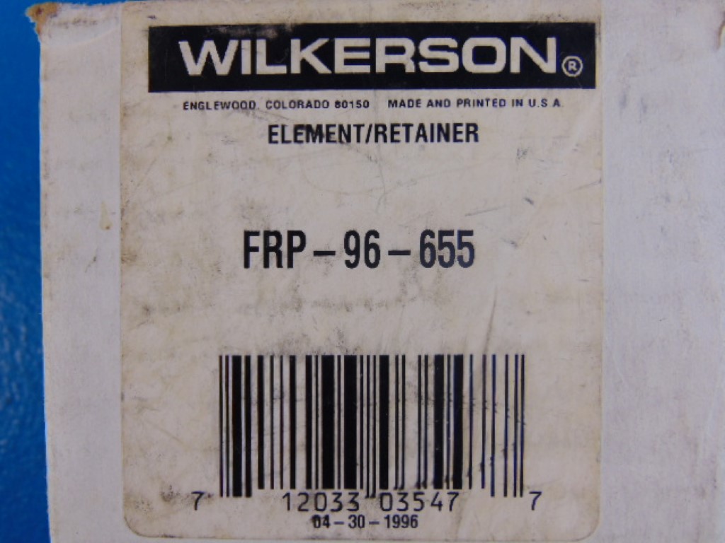 Wilkerson Pnuematic FRP-96-655 ELEMENT RETAINER/BAFFLE