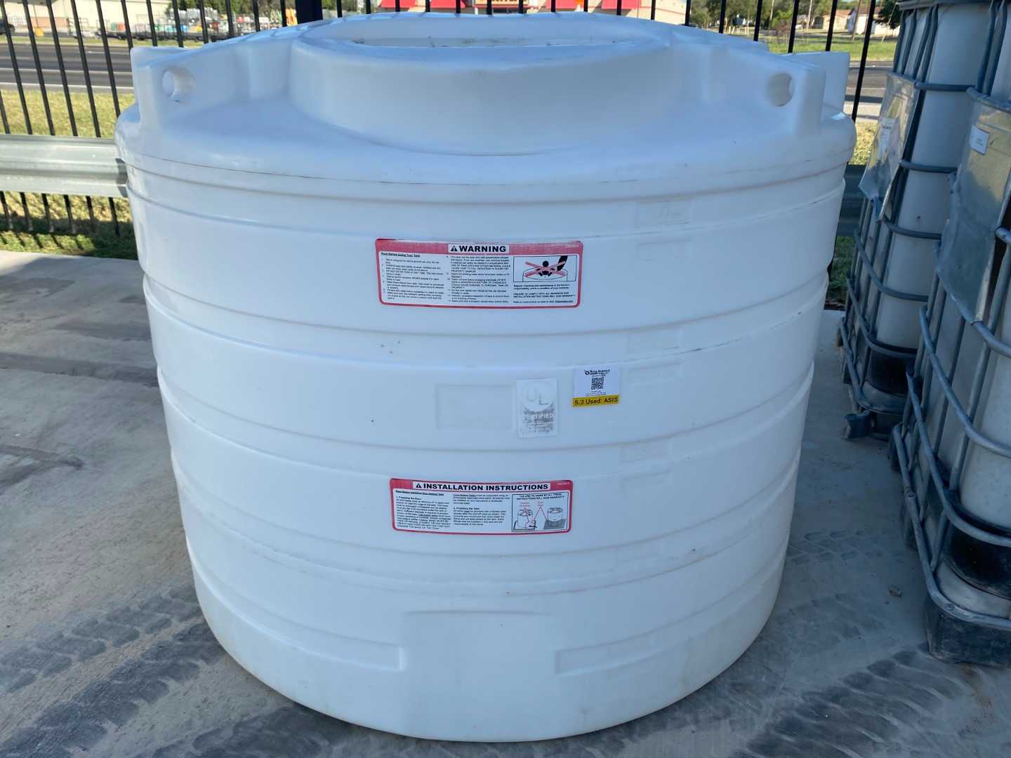 Enduraplas Vertical Tank 500Gallons (1893Liters)