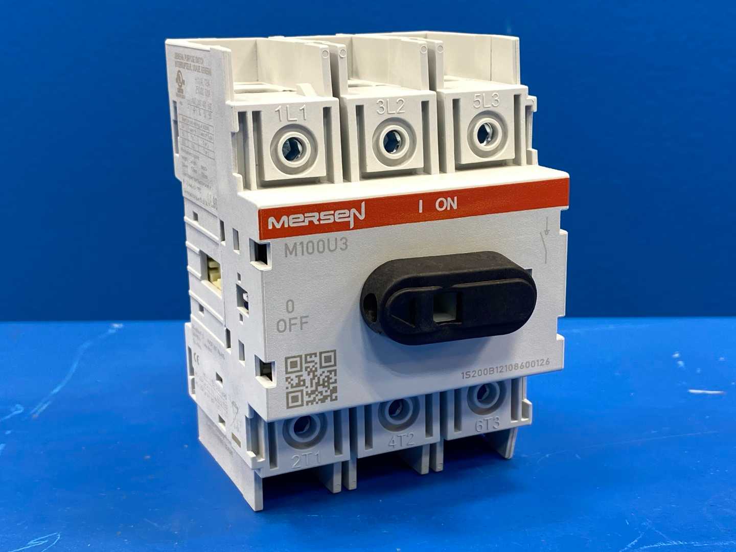 Mersen M100U3 Non-Fused Disconnect Switch 3 POLE 100A