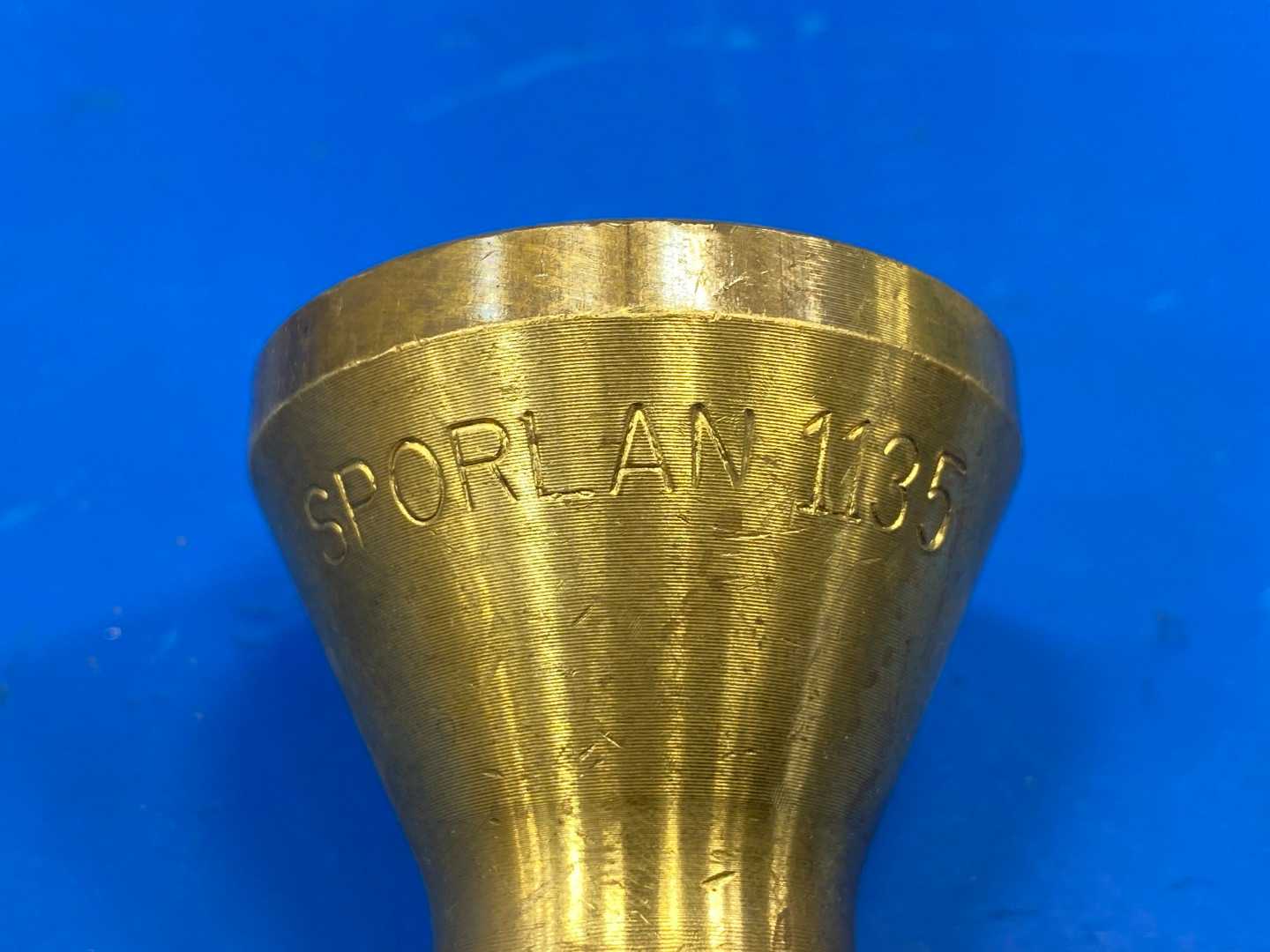 Sporlan Brass Refrigerant Nozzle 1135, 7/8"ODM, 10Circuits