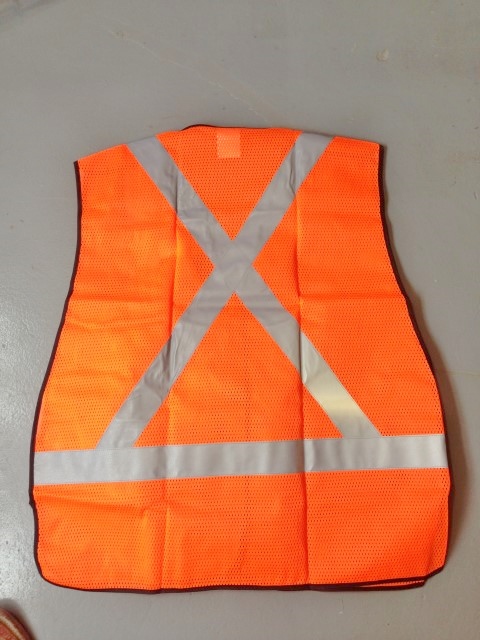 NEW in BOX BNSF Railway Safety Vest XXL (Big & Tall )