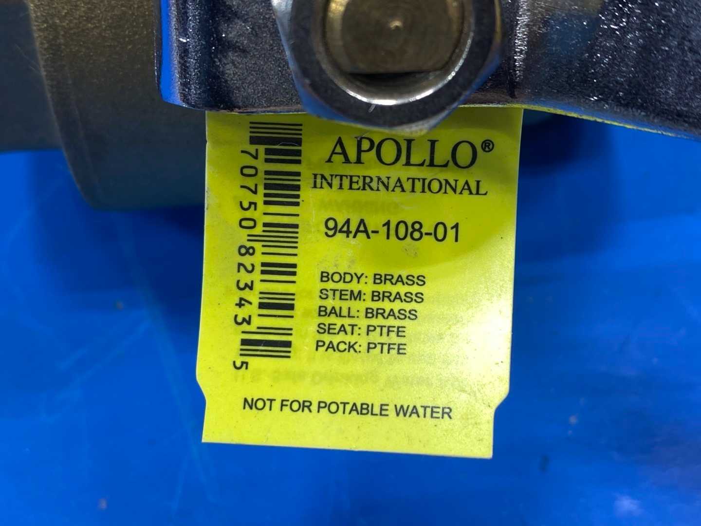 Apollo 2" Ball Valve  600CWP, 250PSI, 94A-108-01