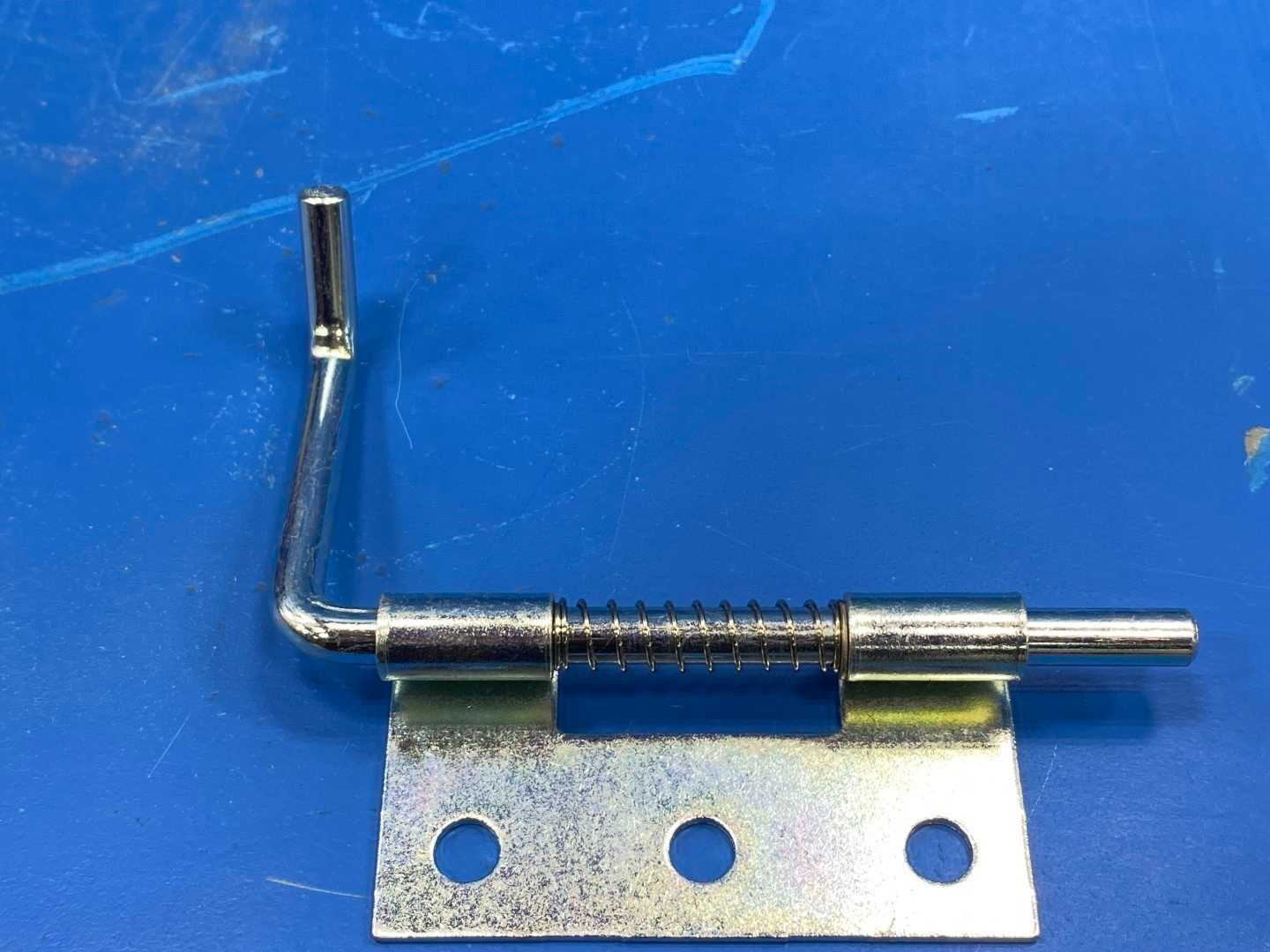 Zinc Plated 1/4" Cane Bolt Latch 