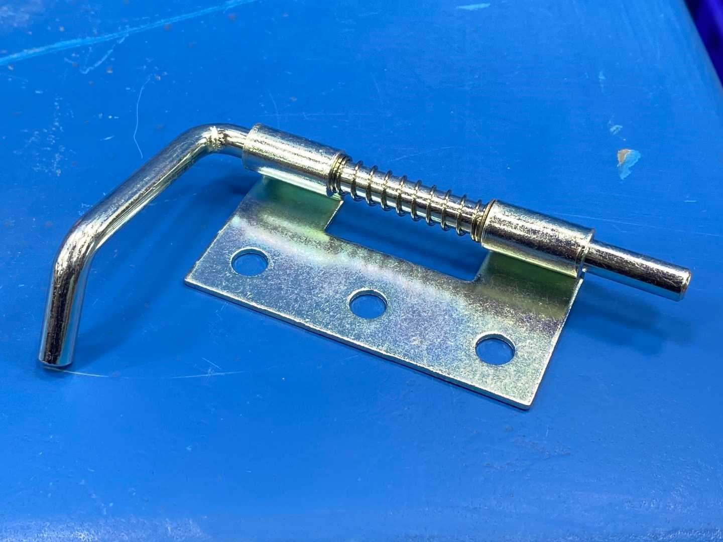 Zinc Plated 1/4" Cane Bolt Latch 