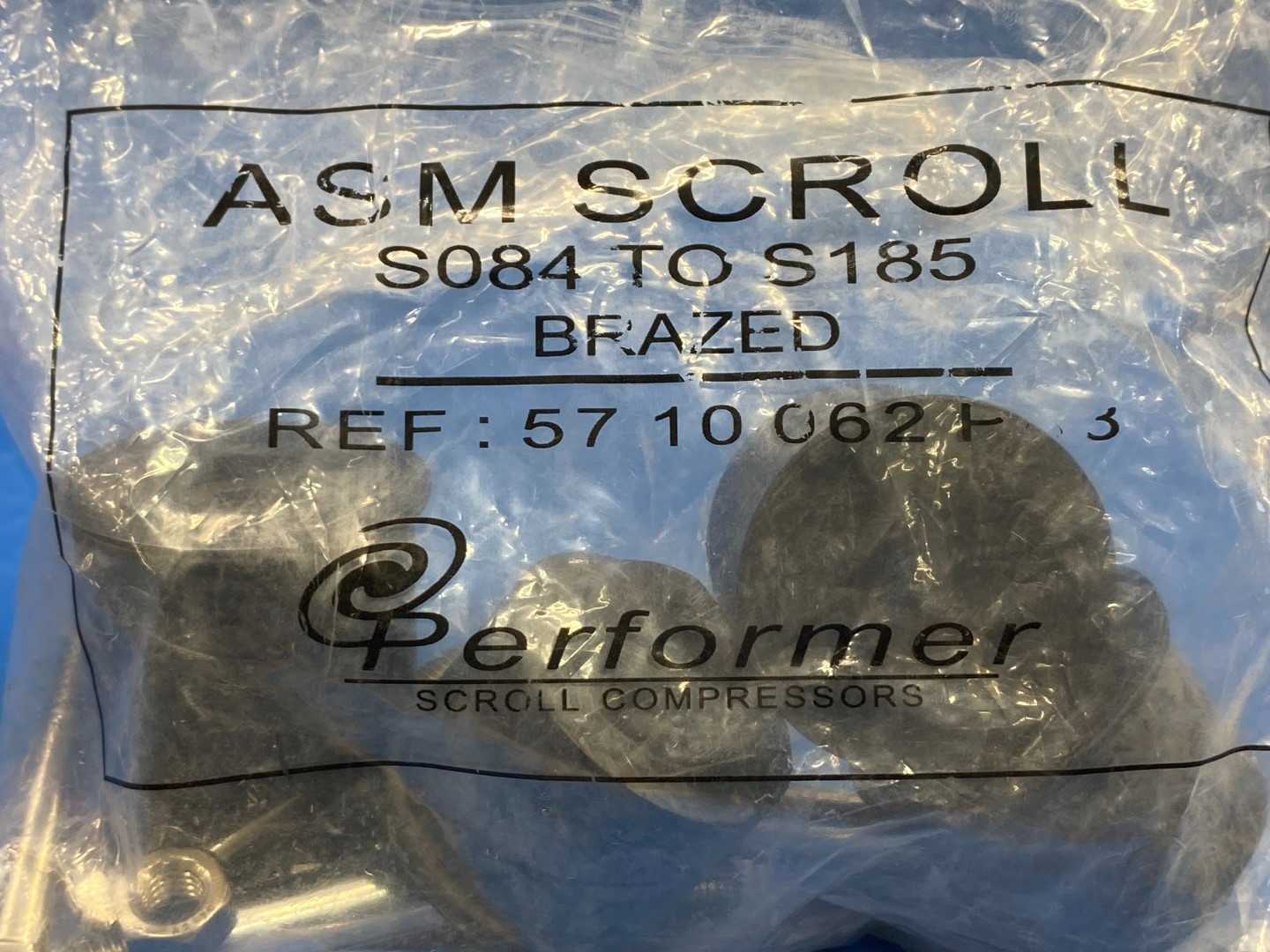 ASM Scroll Compressor Mounting Kit, S084 To S185 Brazed 