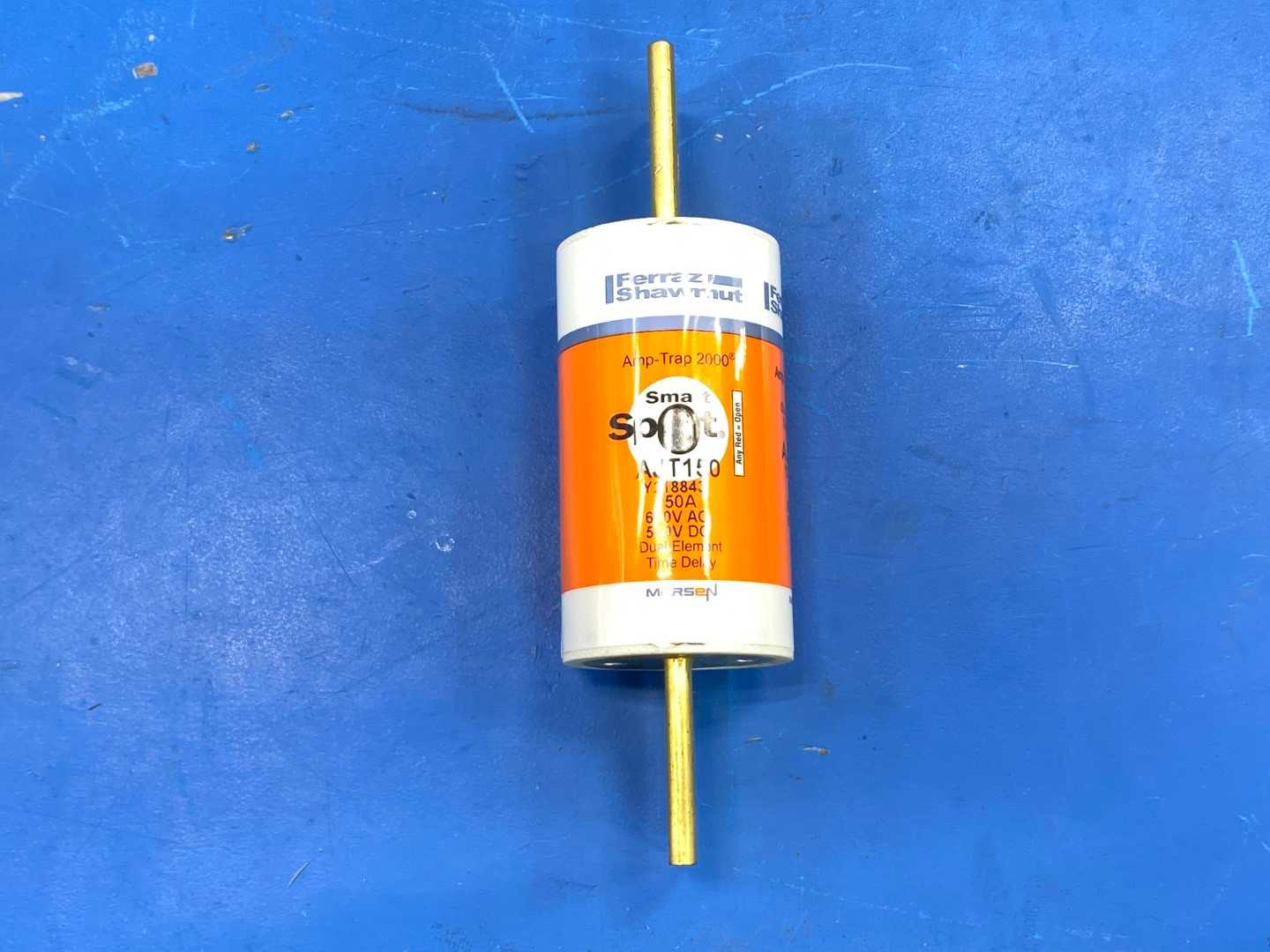 Ferraz Shawmut, Amp-Trap 2000, AJT150, 150A, 600AC/500DC, Smart Spot Fuse