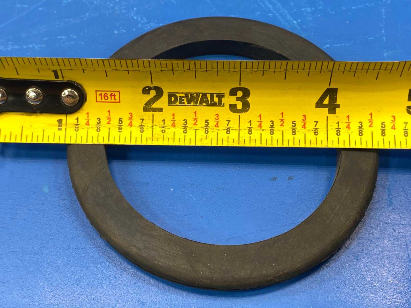 3" O.D x 2-1/8" I.D. Rubber Grommet