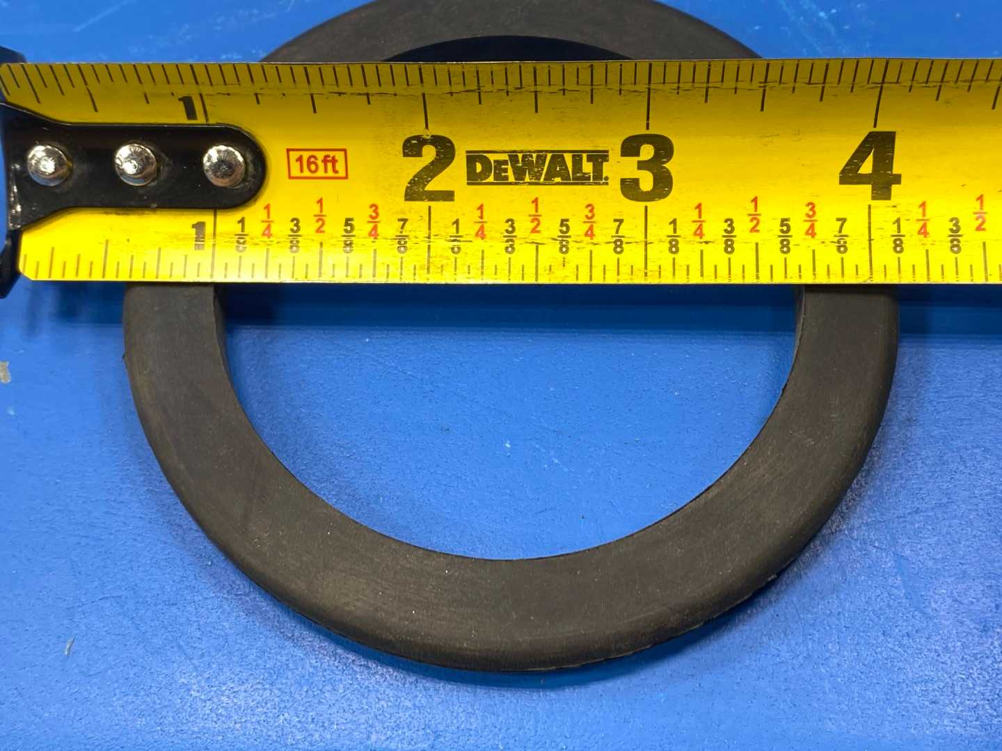 3" O.D x 2-1/8" I.D. Rubber Grommet