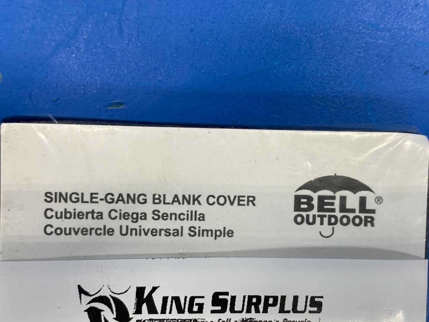 BELL Outdoor, Weatherproof Single-Gang Blank Cover, 5173-0