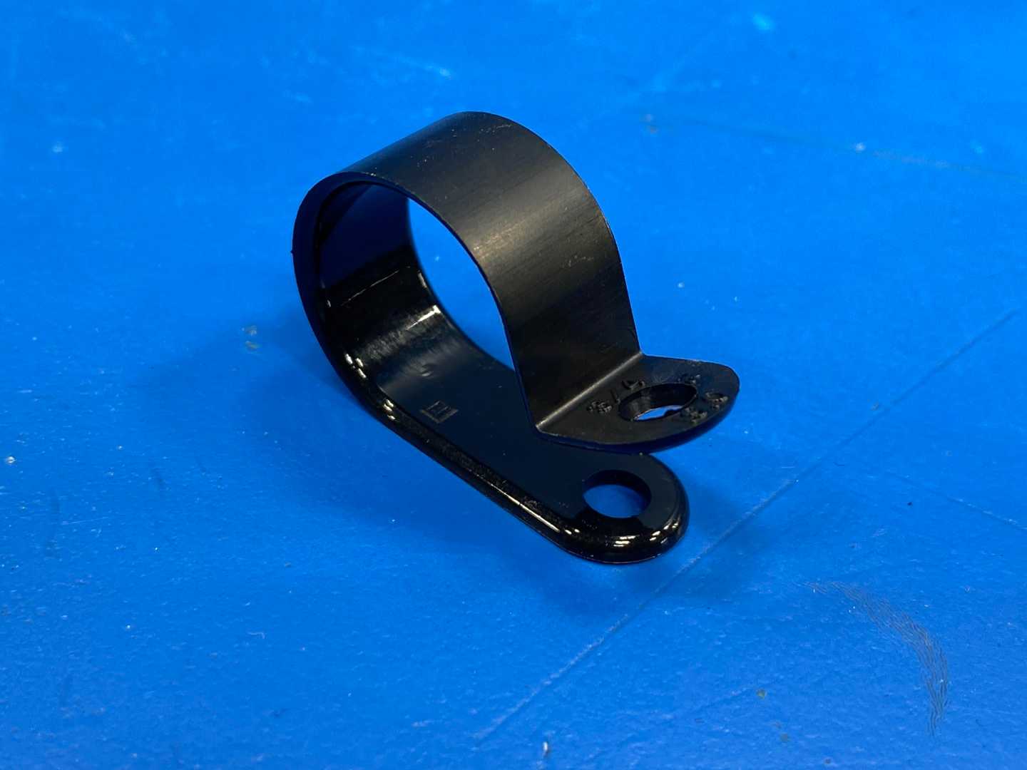 Heyco 3/4" Cable Clamp P-Type Black Fastener