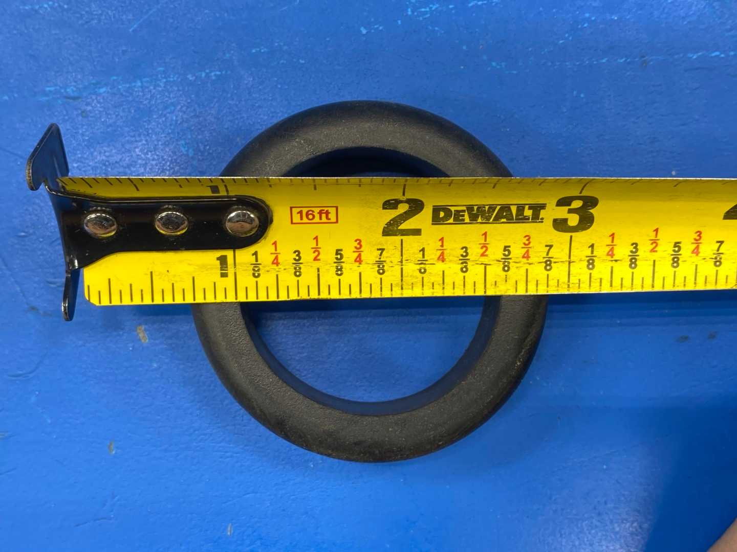 2-1/4" O.D x 1-5/8" I.D Rubber Grommet