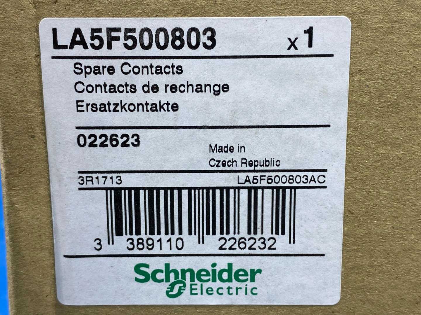 Schneider Electric TeSys F - main contact set - 3P LA5F500803