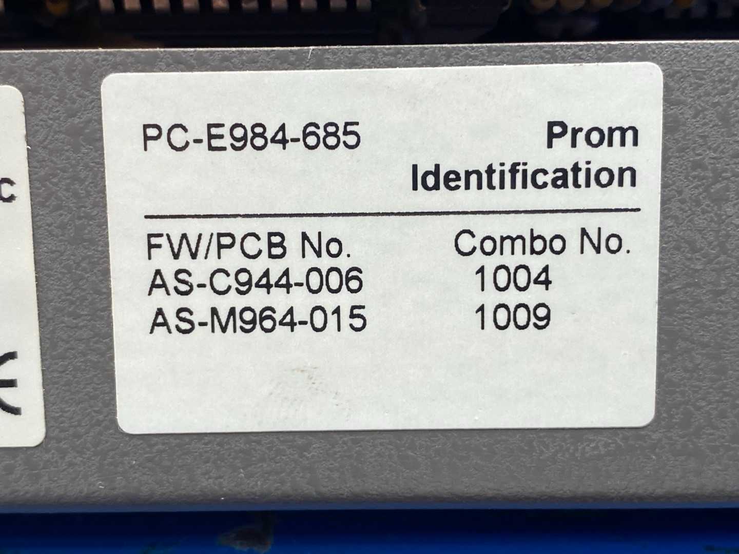 Schneider Modicon AEG  PC-E984-685 CNTL PC-E984-68 Model 685E