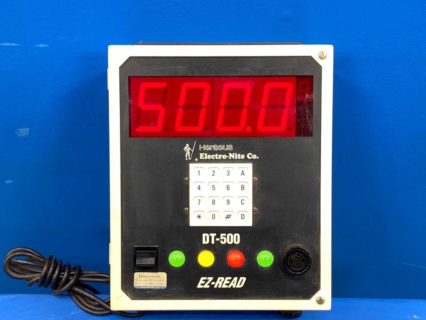 Heraeus Electro-Nite co DT500BF48 *K* *H* KING 7511212B-04 FLOW METER 2GPM 1/