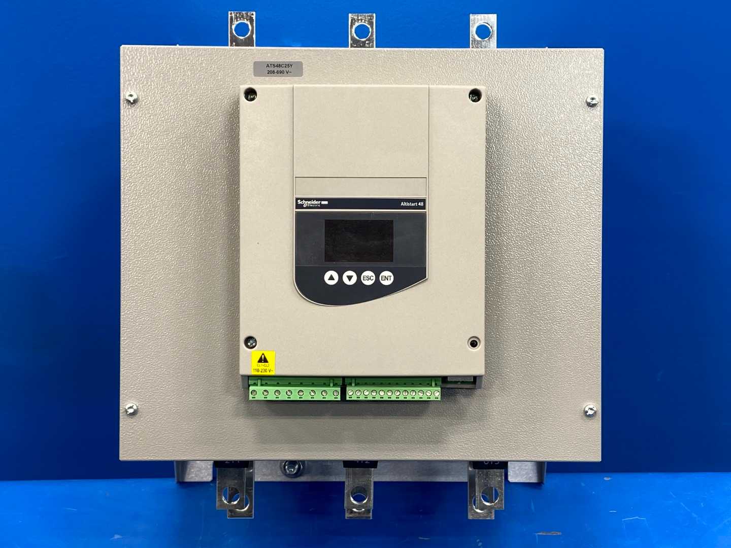 Schneider Electric Altistart 48 Soft Starter, ATS48C25Y, 208-690V 50/60Hz, 250A