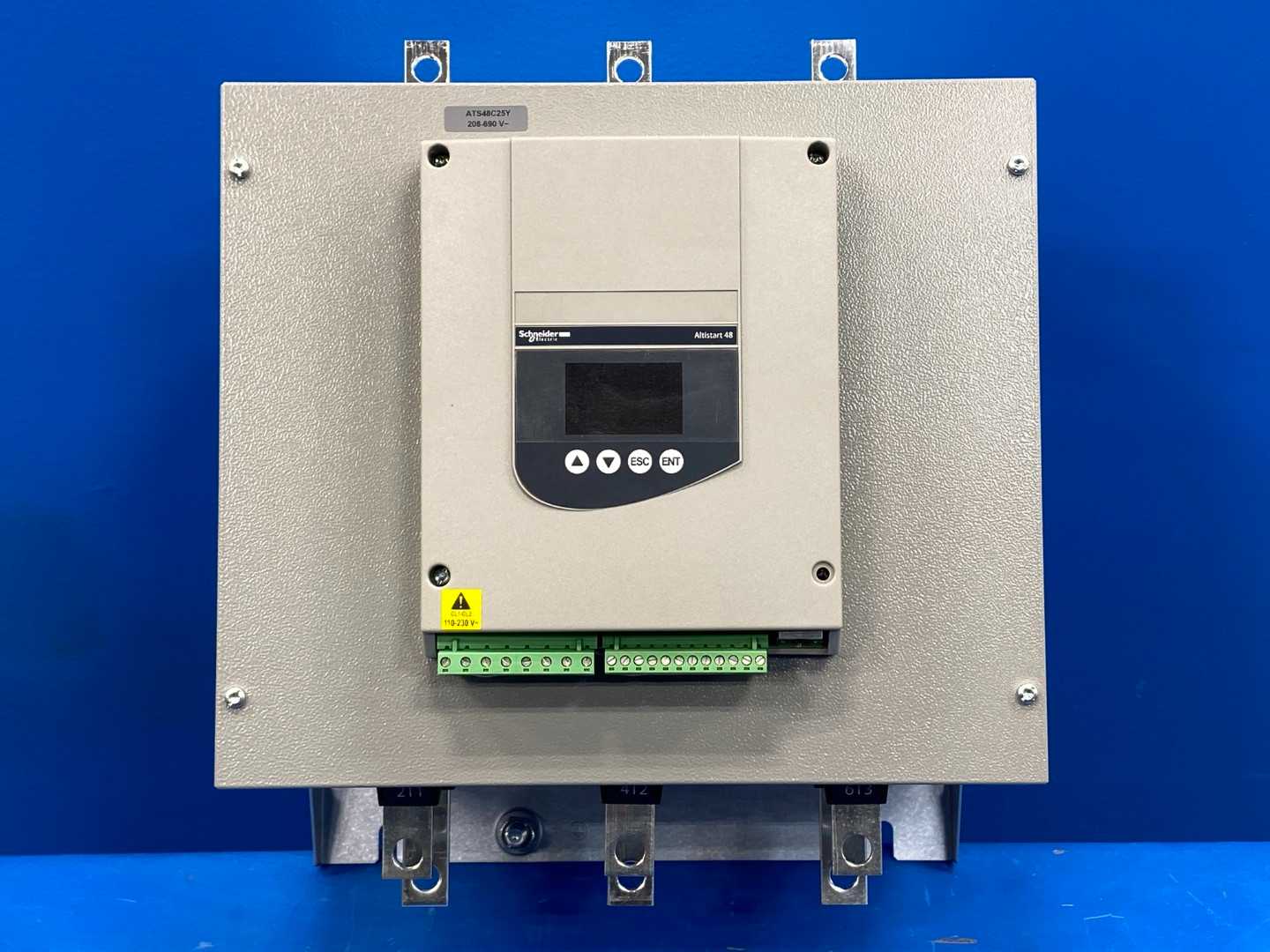 Schneider Electric Altistart 48 Soft Starter, ATS48C25Y, 208-690V 50/60Hz, 250A