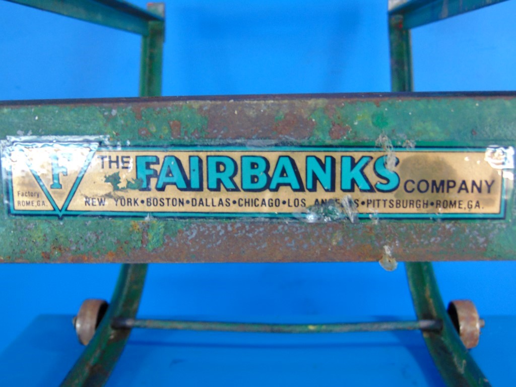 Fairbanks 55 Gallon drum/barrel dolly Cart