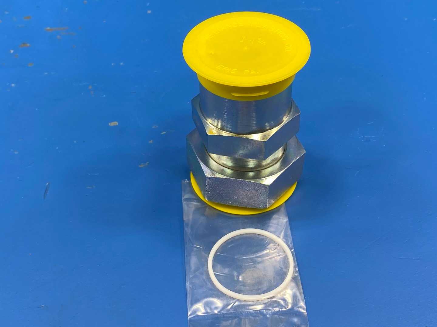 Emerson Copeland 998-0034-13 Roto-lock Straight Adapter 1-3/4-12 Female Rotolock x 1-3/8" ID Replaces 034-0025-07