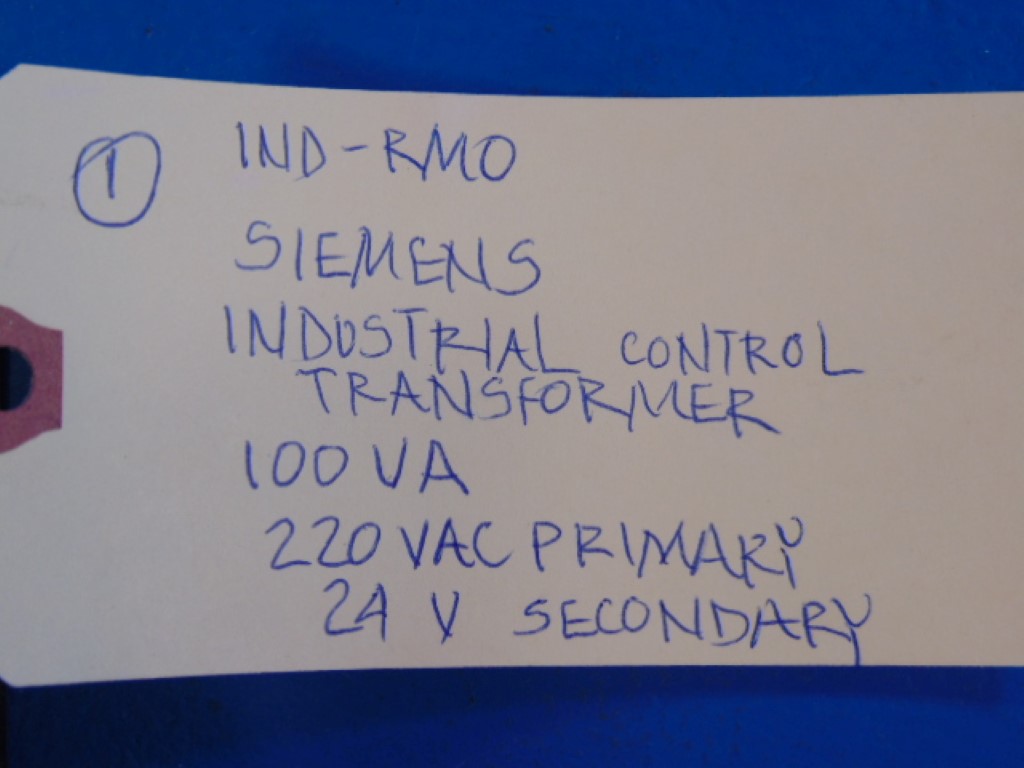 SIEMENS 4AM2000-5AA TRANSFORMER 50/60HZ 220V