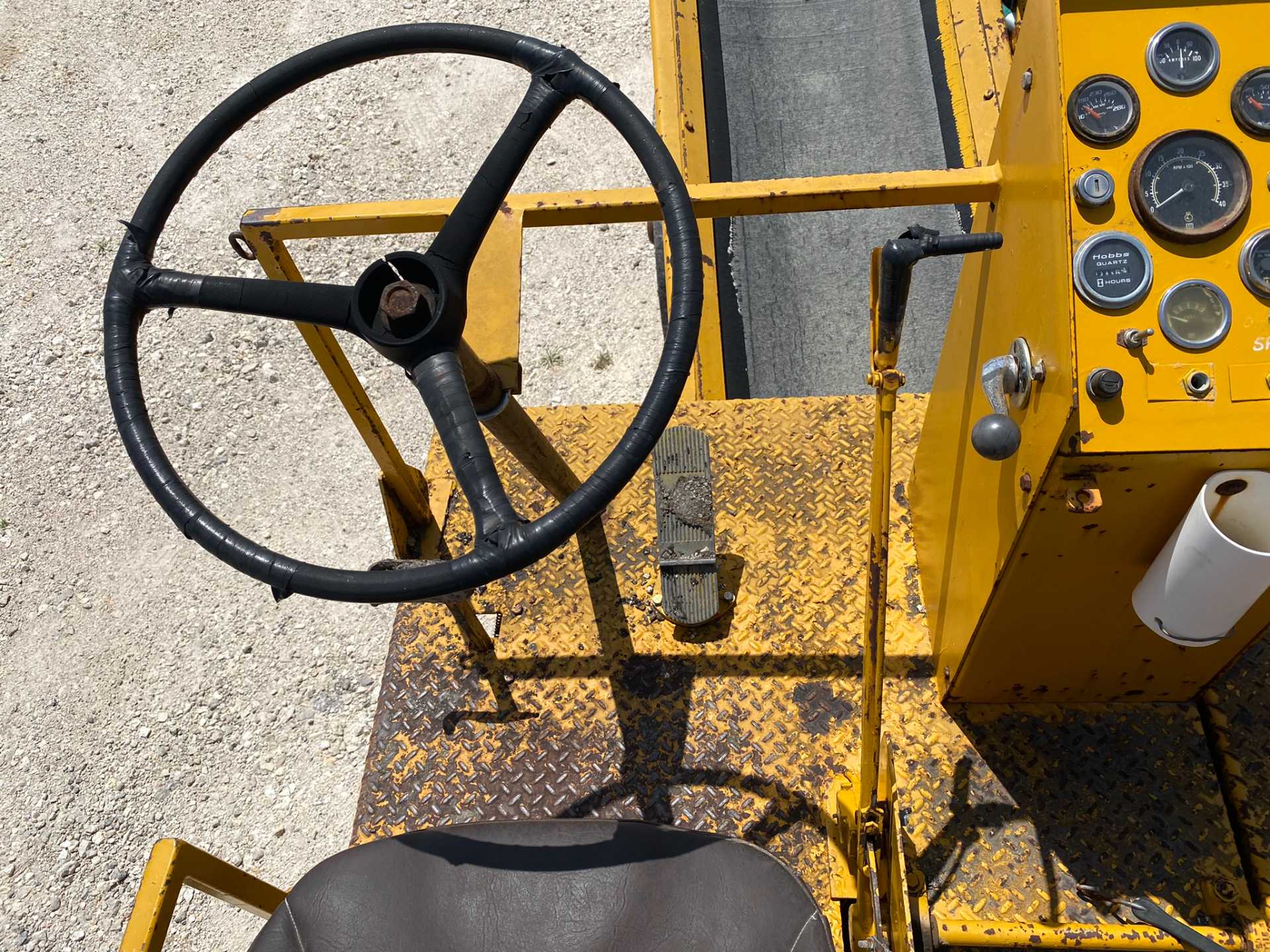 USED W.H. Manufacturing Spread King WH Chip Spreader w/hopper attachment 1385.2 Hours