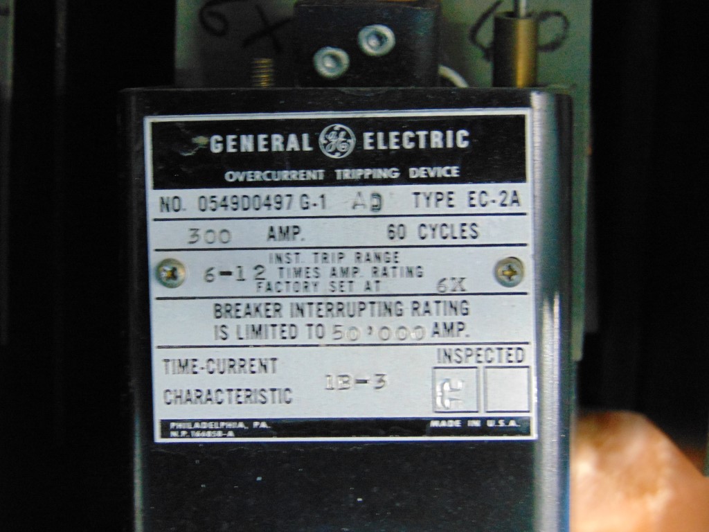 GE AK 2-25-1 3P 600V 600A AIR CIRCUIT BREAKER 