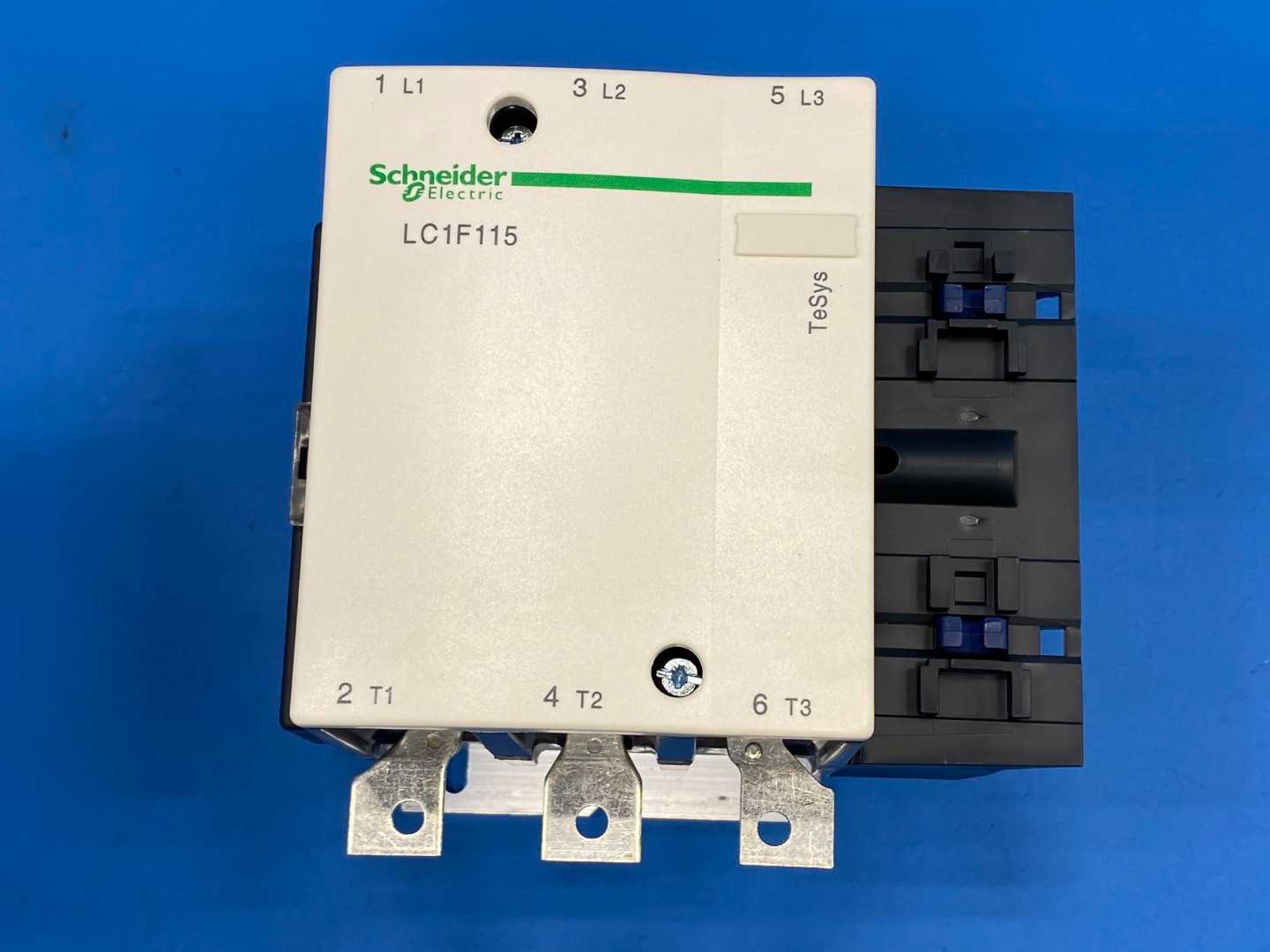 Schneider Electric TeSys LC1F115G6 Contactor – 115A, 3-Pole, 600V AC Coil