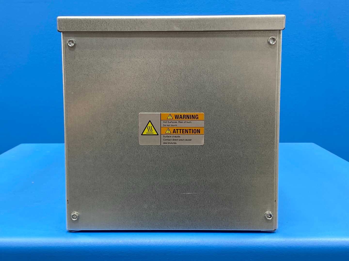 Powerohm / Hubbell Resistor Bank 3.3 O, 11.88 kW, 60 A, Ventilated Enclosure, DWG P18444-120 (Custom made)