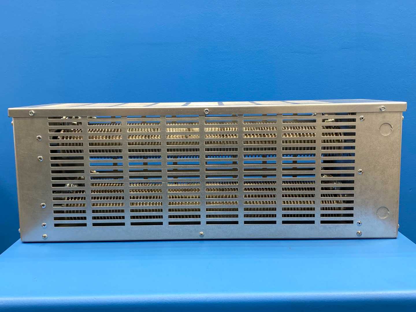 Powerohm / Hubbell Resistor Bank 3.3 O, 11.88 kW, 60 A, Ventilated Enclosure, DWG P18444-120 (Custom made)