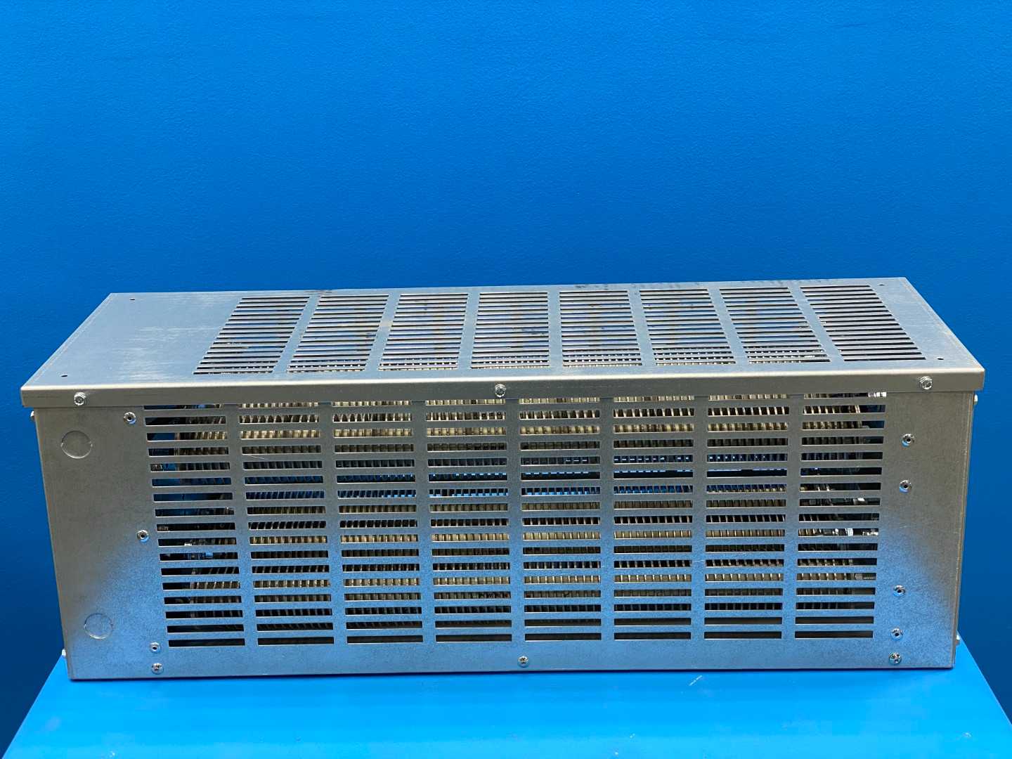 Powerohm / Hubbell Resistor Bank 3.3 O, 11.88 kW, 60 A, Ventilated Enclosure, DWG P18444-120 (Custom made)