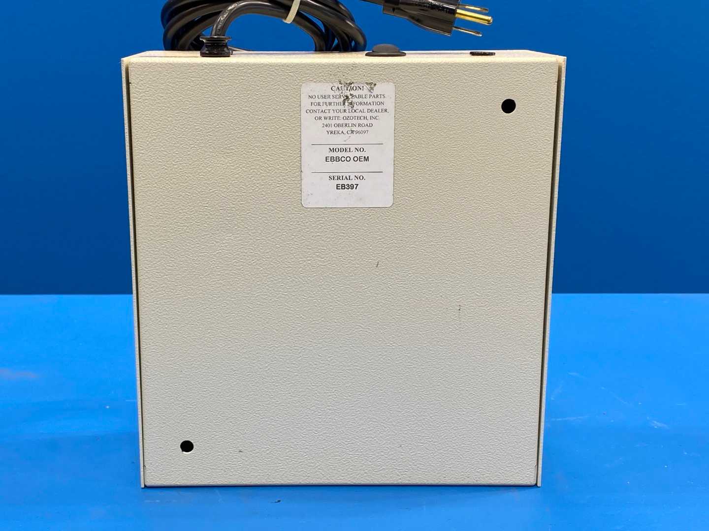 Ebbco Inc. Ozone Generation Module, WJF-CD-30403 for Ebbco WJF-RO-03-T Reverse Osmosis System