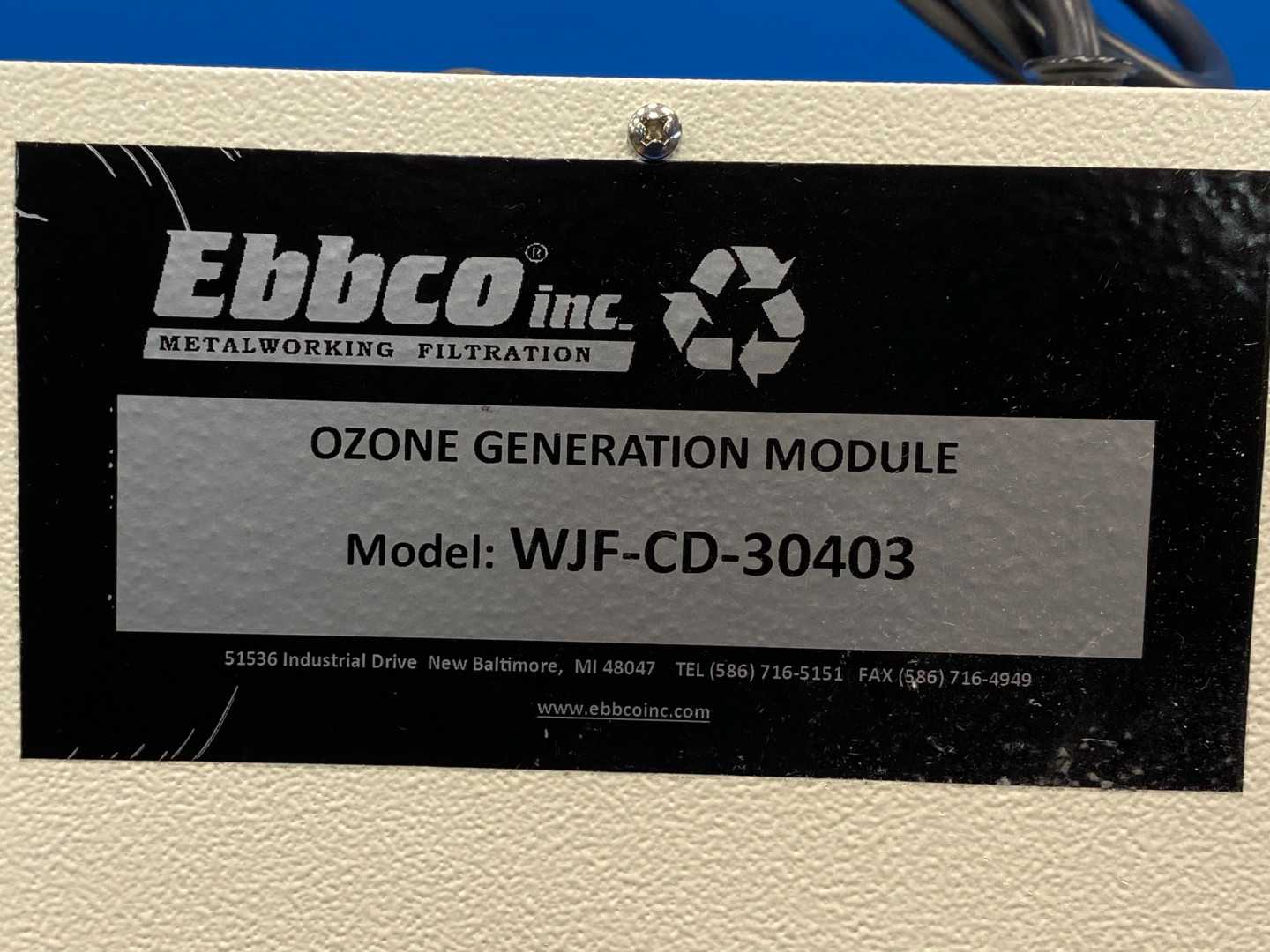 Ebbco Inc. Ozone Generation Module, WJF-CD-30403 for Ebbco WJF-RO-03-T Reverse Osmosis System