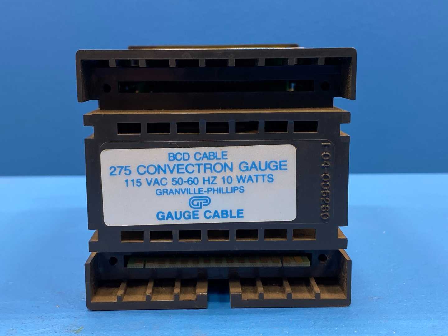 Granville-Phillips, 275 Convectron Gauge; 115VAC; 50/60Hz; 10Watts,