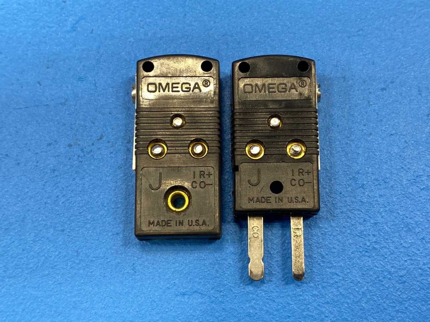 Omega Engineering Thermocouple Connectors Male STD to Female; J, IR+,CO-