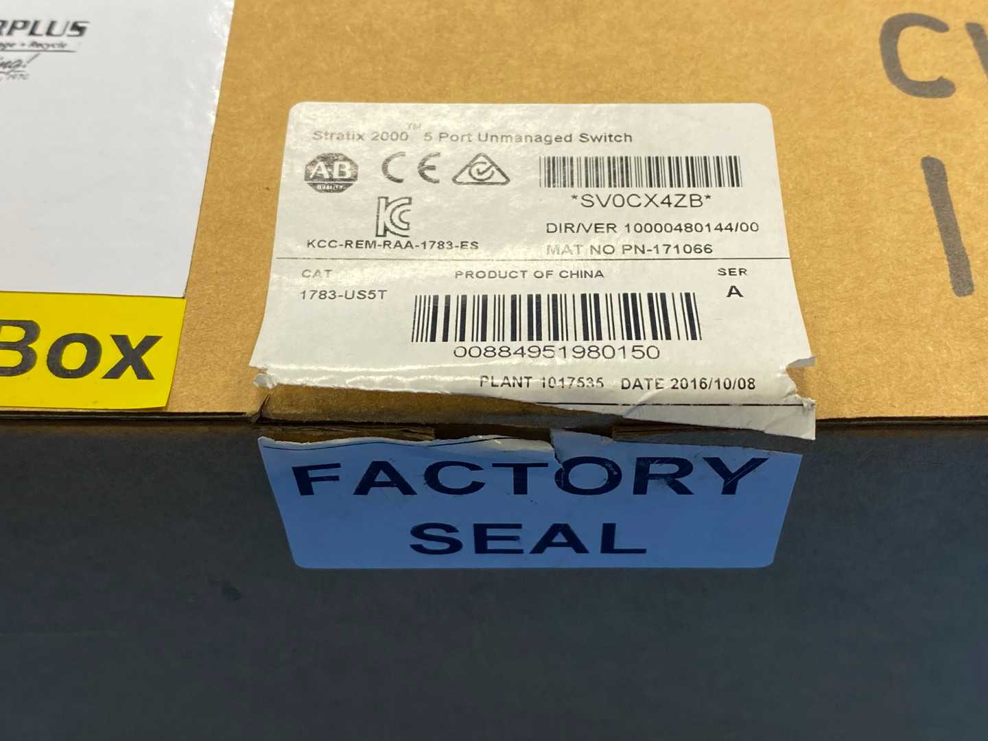 Allen-Bradley 1783-US5T Stratix 2000