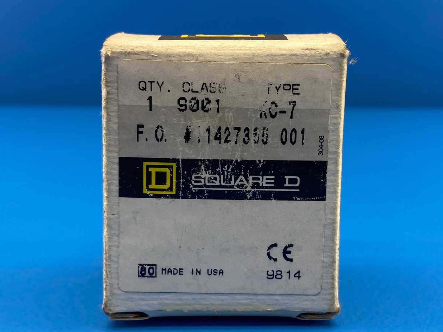 Square D Class 9001 Type KC-7, pushbutton