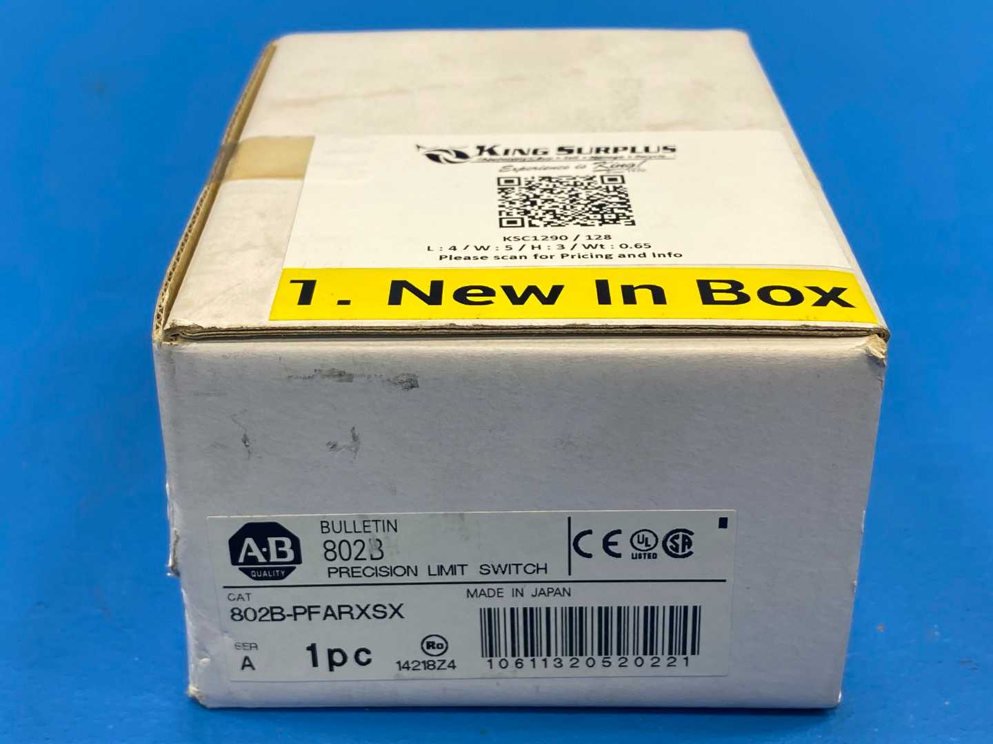  Allen-Bradley 802B-PFARXSX, Precision Compact Limit Switch