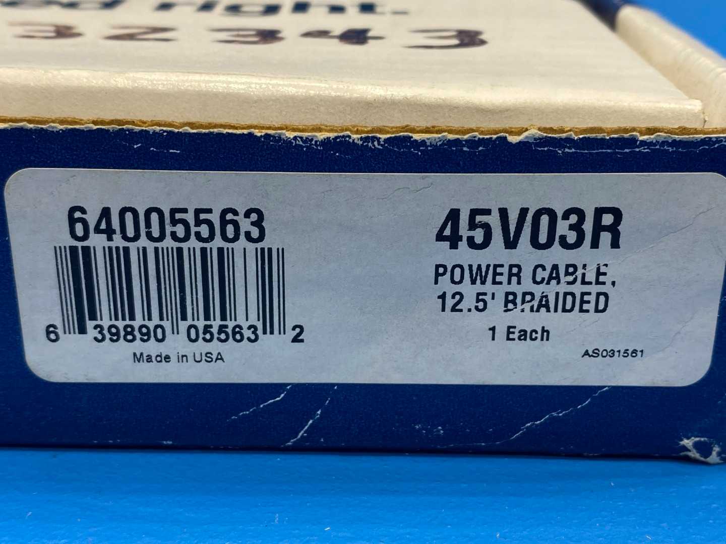 Randor Power Cable 12.5' Braided Model- 45V03R