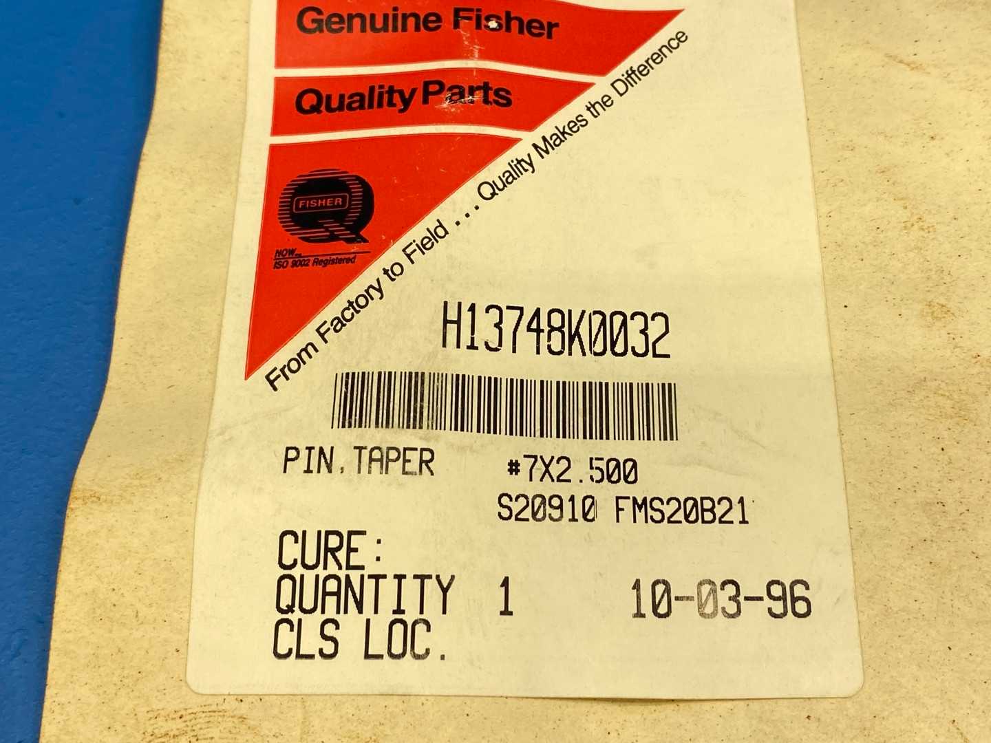 Fisher RV500X00072 VRC Repair Kit (Might be missing parts)
