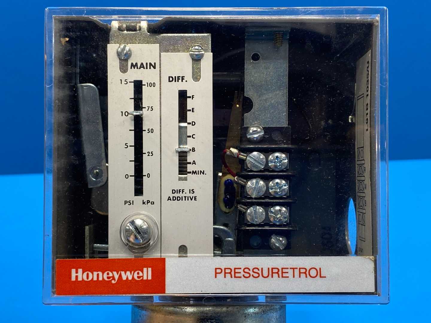 Honeywell PRESSURETROL L91B1035 Proportioning Pressure Control. 135Ohm 0-15PSI