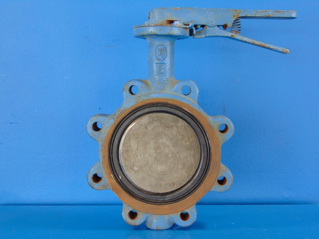 DeZURIK 9078317 CWP175 6" Lug Style Manual Butterfly Valve