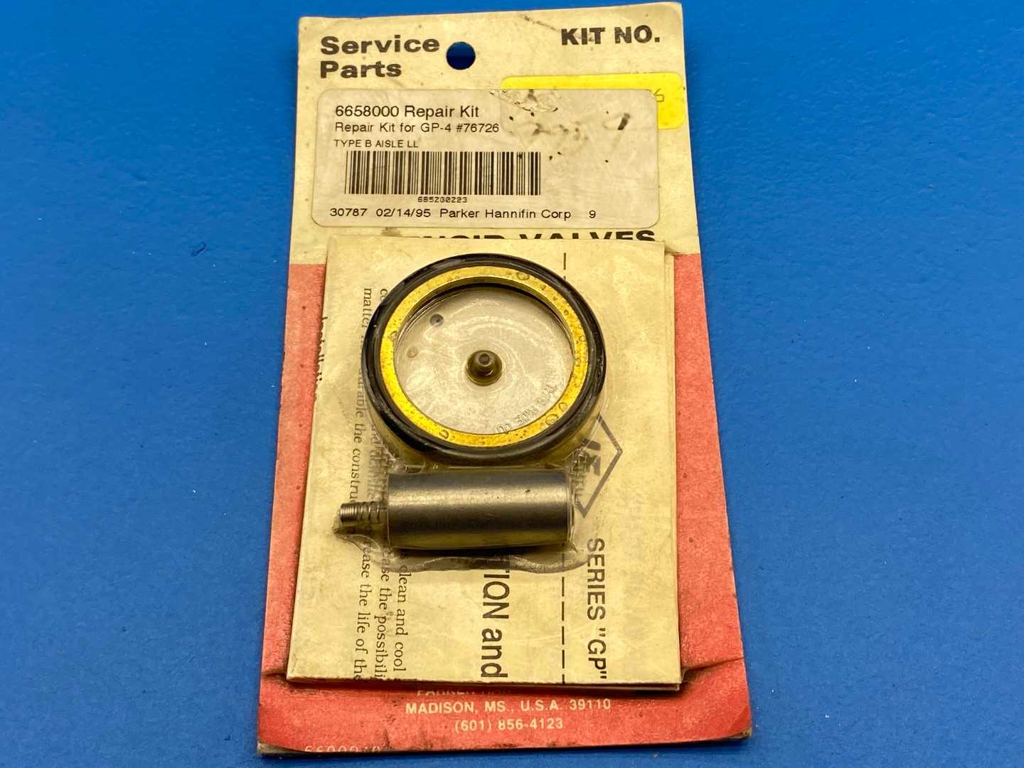 Parker Hannafin Corp. 6658000 Repair Kit GP-4 #76726