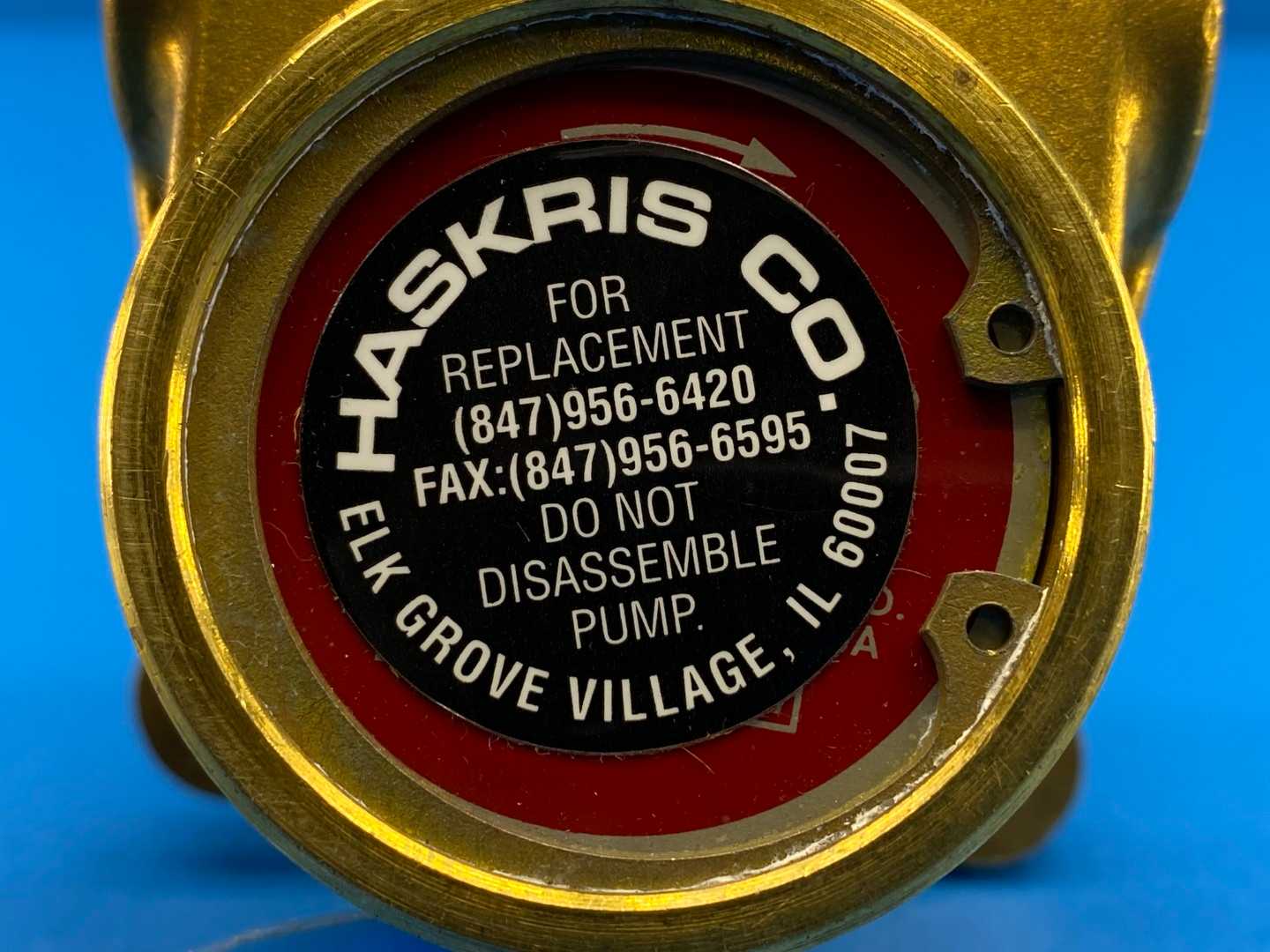 Haskris / Procon 102L100F11XX, Procon Series 2 Brass Rotary Vane Pump