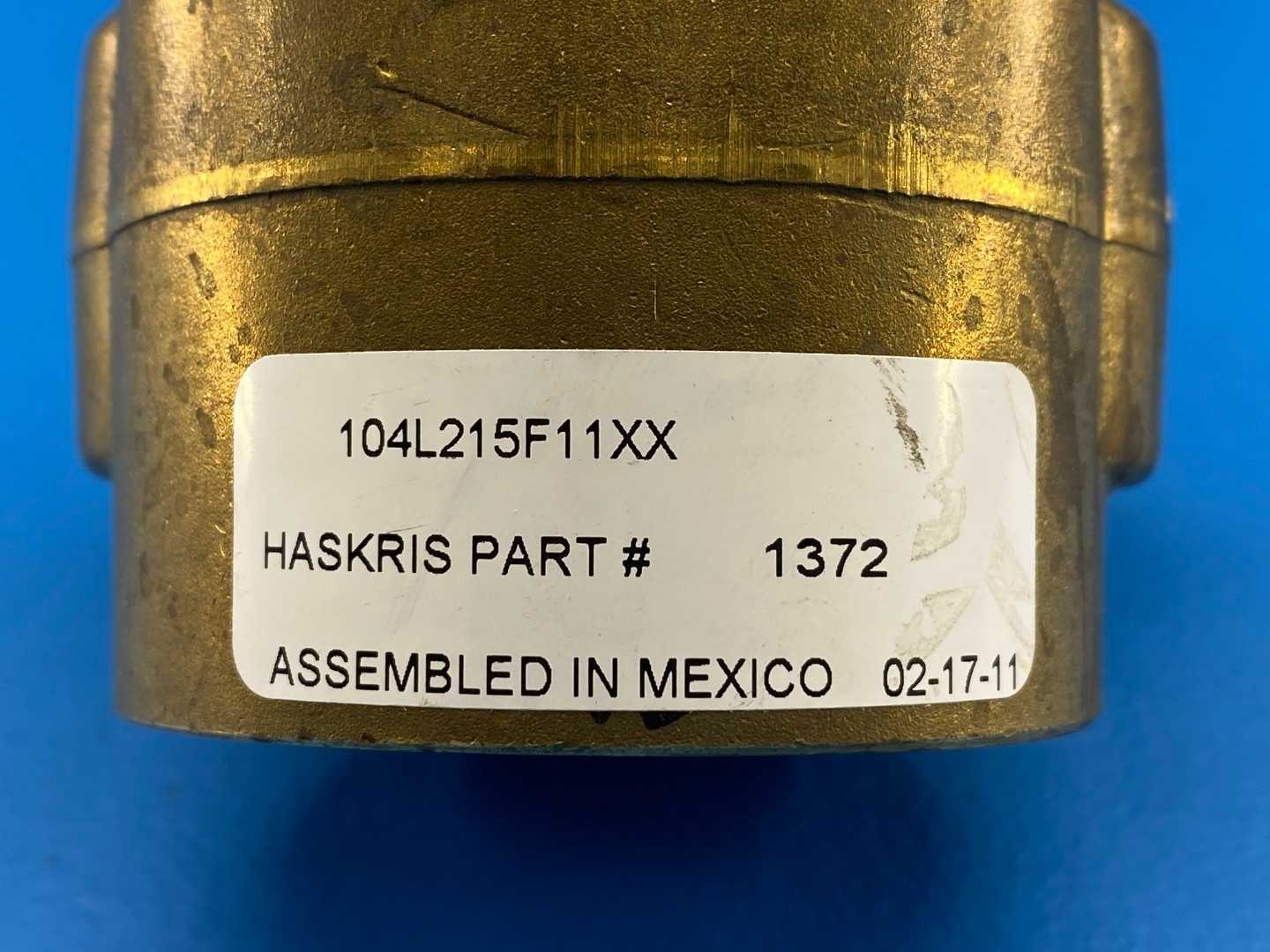 Haskris / Procon 104L215F11XX, Procon Series 2 Brass Rotary Vane Pump